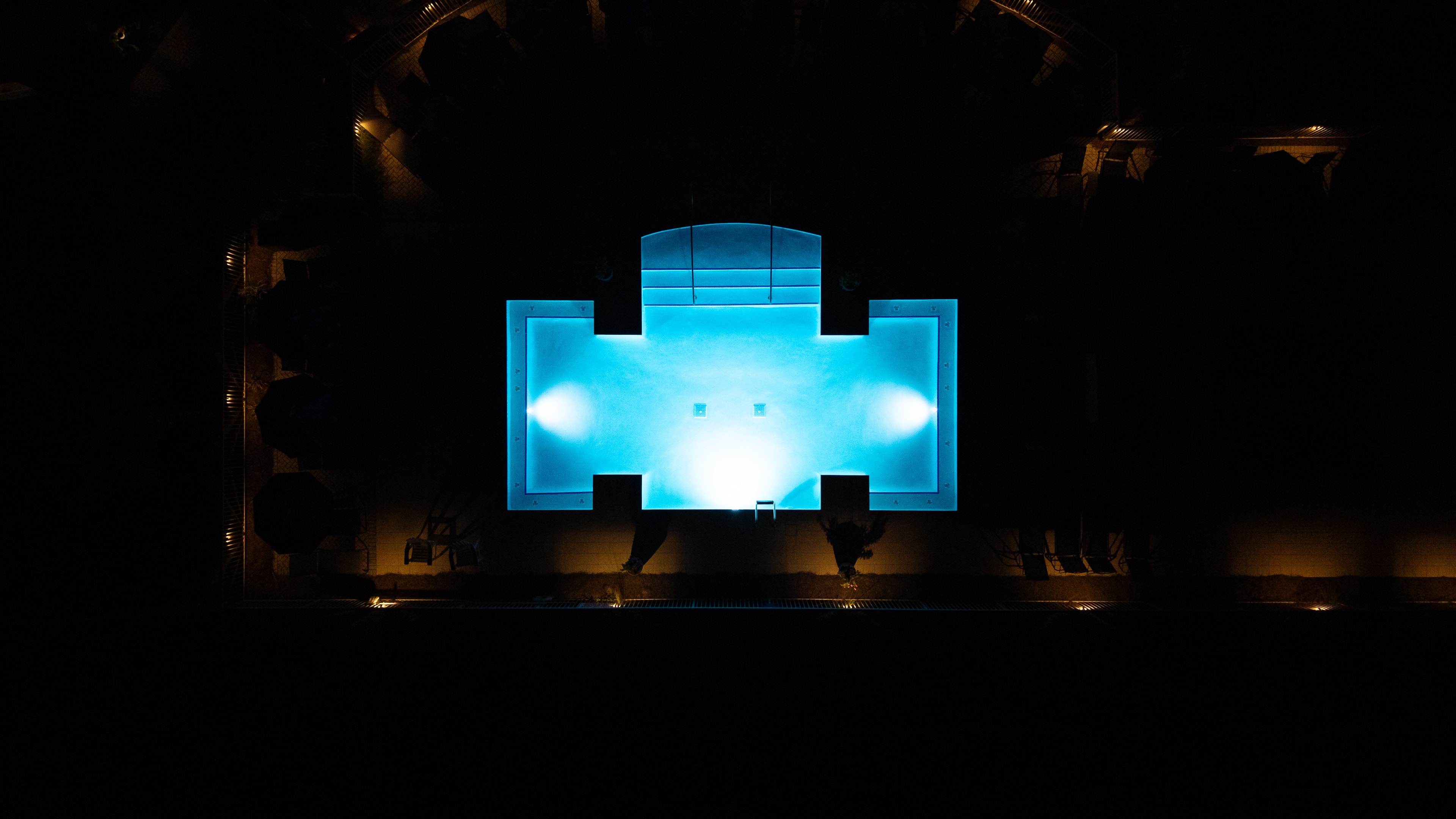 Pool at Night